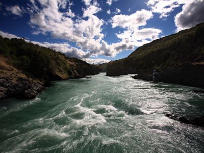 The Baker river, one of the Patagonian waterways that would have been blocked by proposed dams. 
