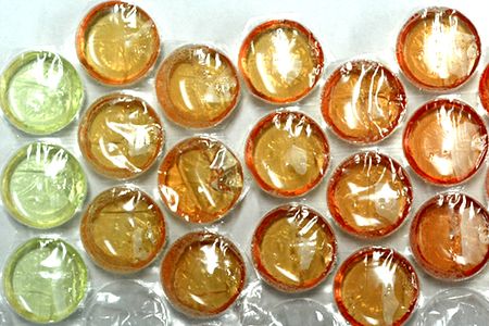 Bubble wrap as test tubes. 