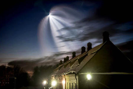 The December 15, 2015, Soyuz launch was visible for hundreds of miles in western Siberia and Kazakhstan.