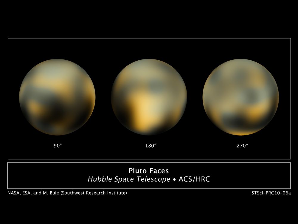 Hubble Takes New Pluto Pics