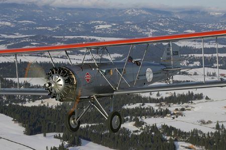 After 80 years, a restored mail carrier flies again.