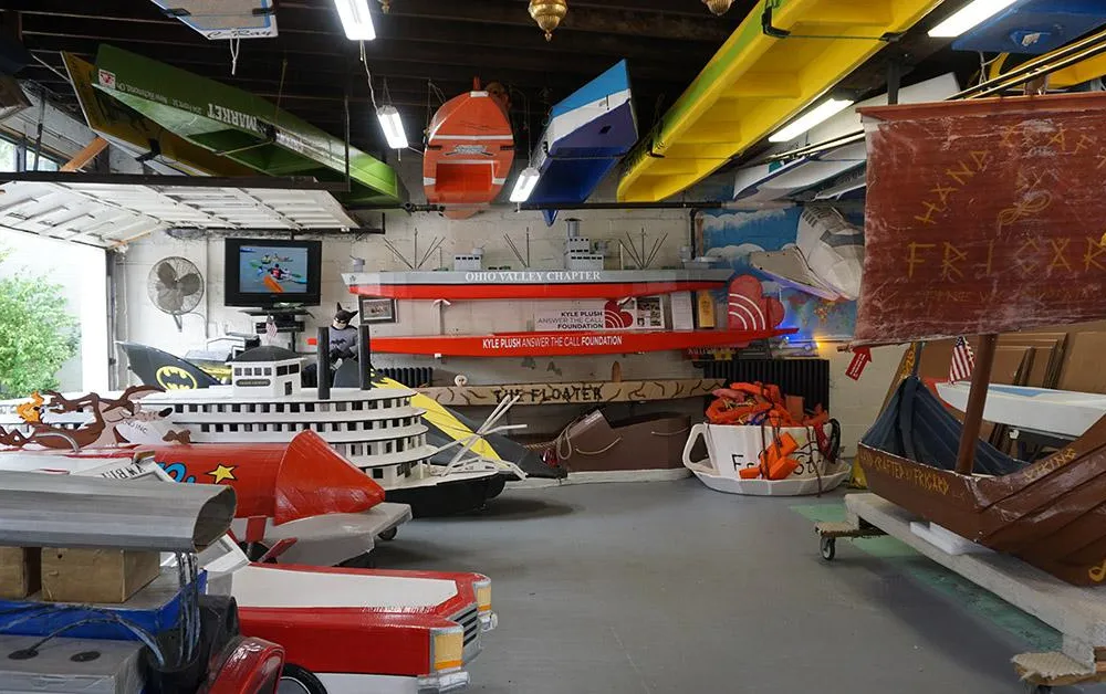 A Small Town in Ohio Is Home to the World's Only Cardboard Boat Museum, Travel