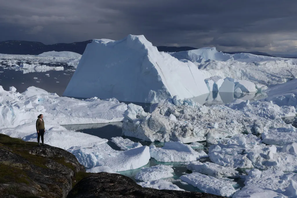 Ilulissat Icefjord in Greenland