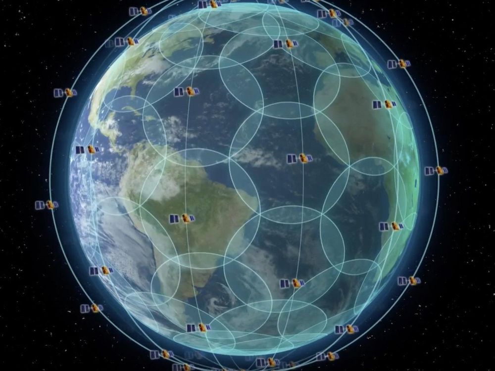 Iridium satellites