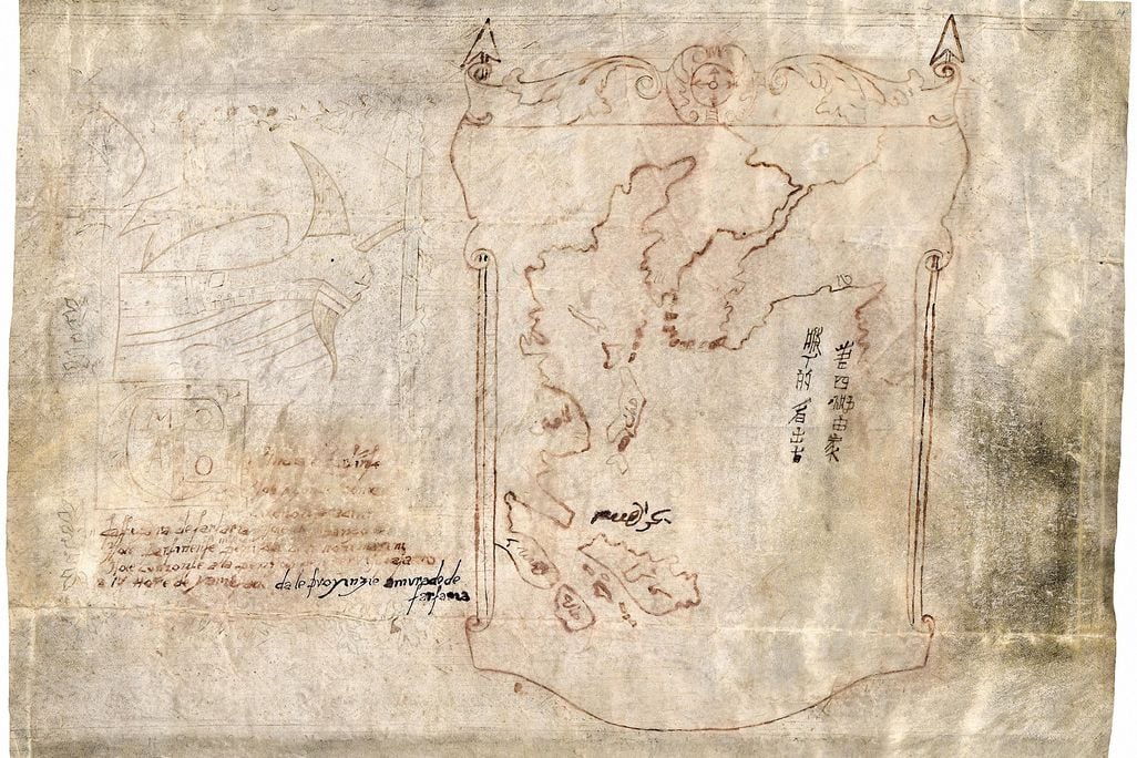 Did Marco Polo Discover America? Map