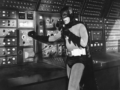 Adam West as Batman, c. 1966