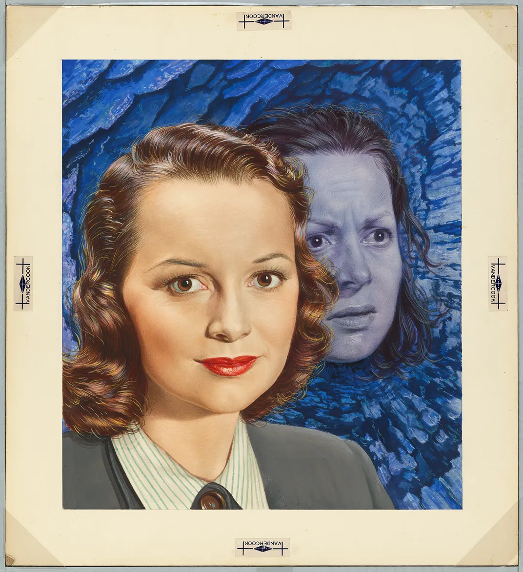 Olivia de Havilland portrait