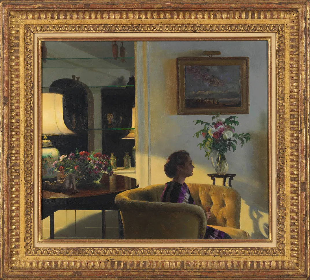 John Koch’s “Portrait of Dora in Interior”
