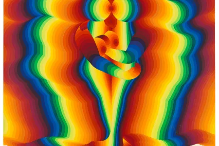 The National Museum of Asian Art&#39;s on-going exhibition &quot;Ay-O&rsquo;s Happy Rainbow Hell,&quot; (above:&nbsp;rainbow night 10 from the series, &quot;Rainbow Passes Slowly&quot; by Ay-O, 1971, screenprint 5/55)&nbsp;is part of the museum&#39;s 2023&nbsp;centennial celebrations.