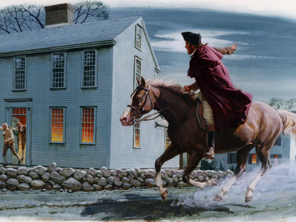 Paul Revere painting