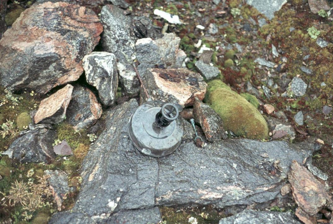 Brønlund's petroleum burner was found in 1973.