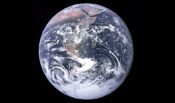 Will the Blue Marble Stay Blue? This famous Earth photo, known as The Blue Marble, was taken on December 7, 1972 by astronauts on the Apollo 17 spacecraft – the last manned lunar mission that provided humans with such an opportunity. Beautiful and fragile, the Blue Marble became a symbol of the environmental movement and part of the official Earth Day flag (Photo credit: NASA).  