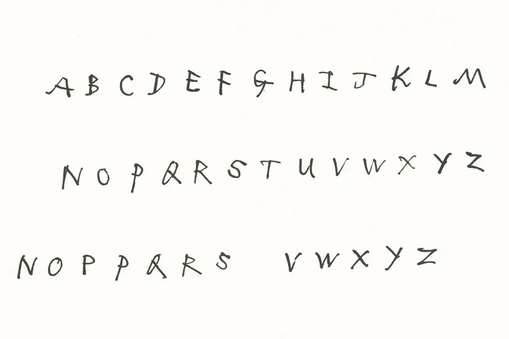 quentin blake font