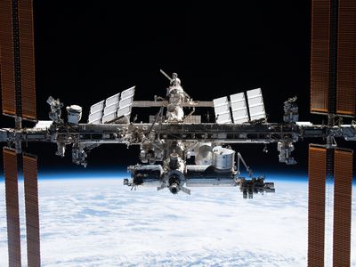 The first-ever archaeology experiment in space is being conducted on the International Space Station.
