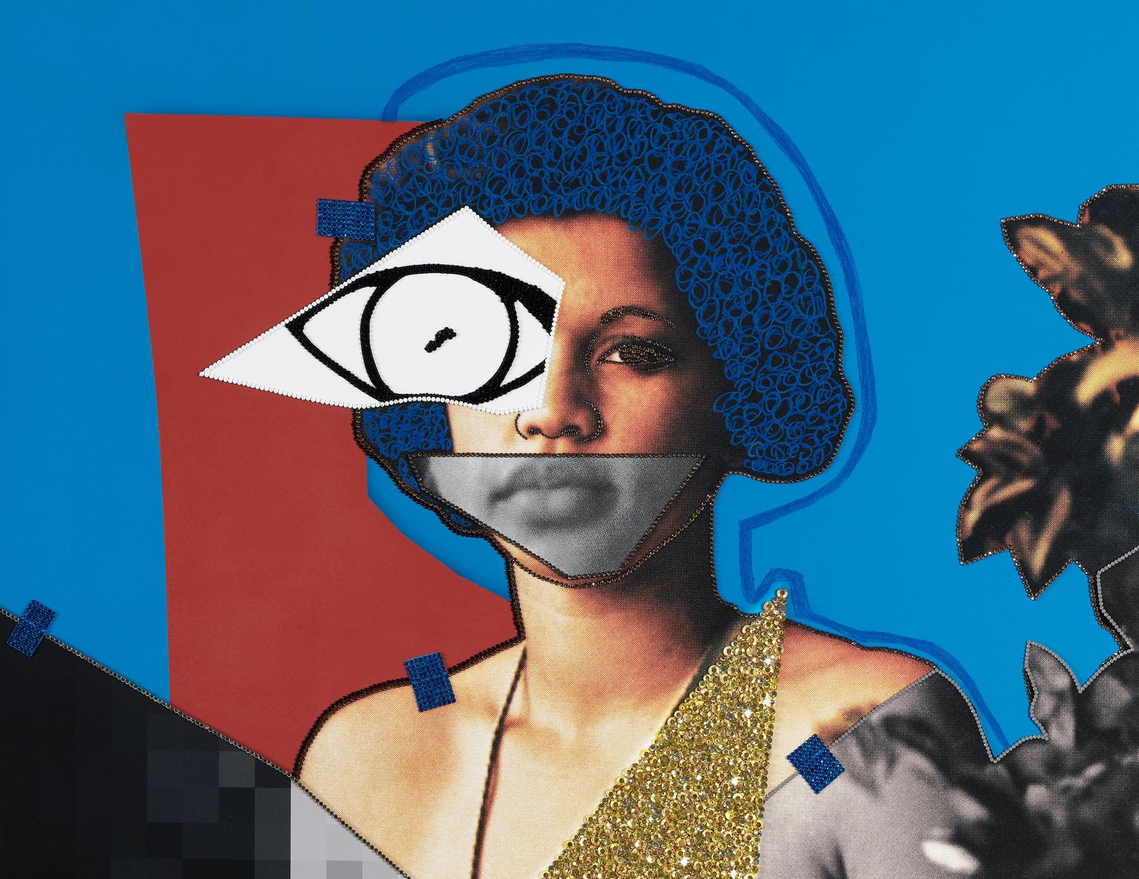Mickalene Thomas’ Dazzling Collages Reclaim Black Women’s Bodies | Smart News