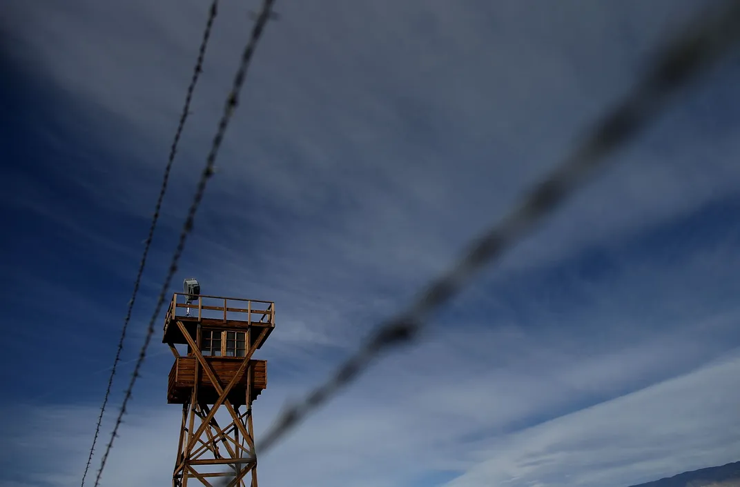 Replica Guard tower, Manzanar