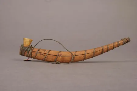 A pipe from the Lower Yukon region of Alaska.