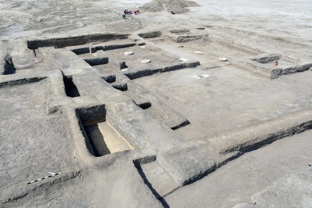 Floor plan of ancient rest house