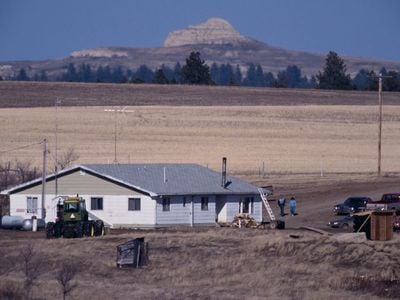 The ranch where the Montana Freemen had an armed standoff with the FBI.