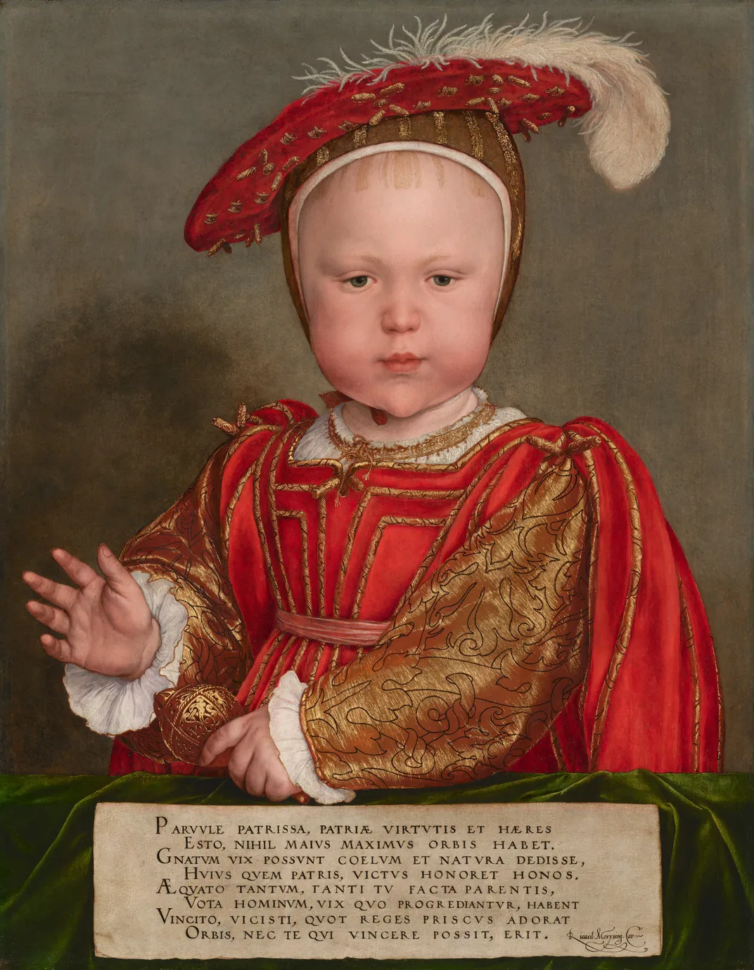 Hans Holbein the Younger, Edward VI as a Child​​​​​​​, probably 1538