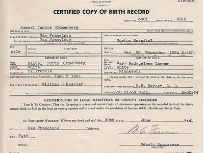 Messiah’s birth certificate (not pictured) will have to be updated if the judge gets her way.