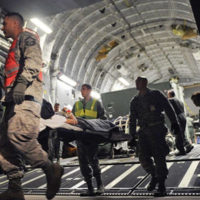 First assigned C-17 lands at New York Guard base > National Guard