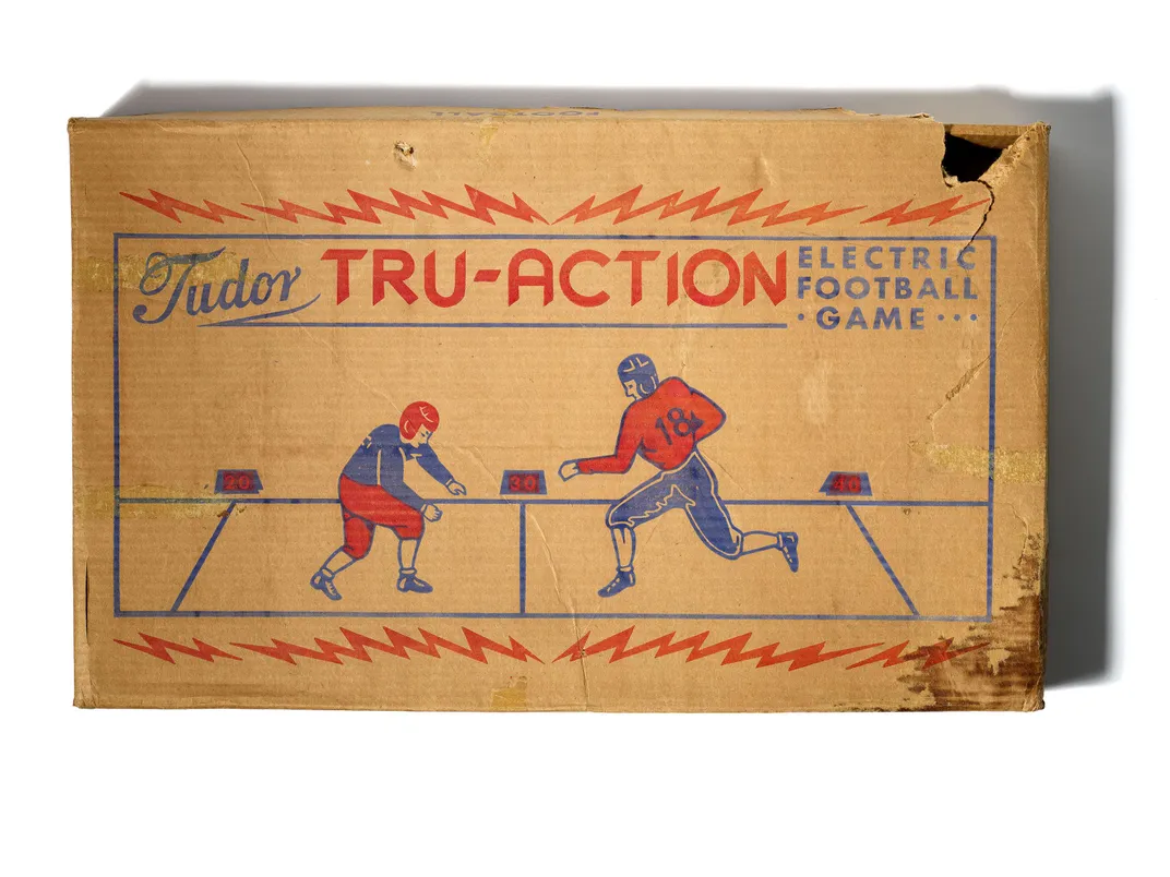 Calagione football game box