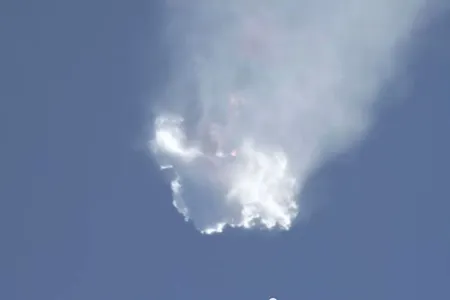 A Falcon 9 exploded shortly after launch from Cape Canaveral on Sunday.