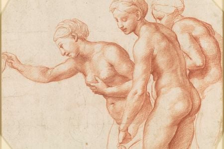 The Three Graces, Raphael, circa 1517-18