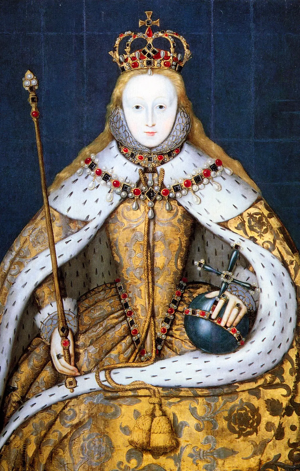 Elizabeth I in her coronation robes