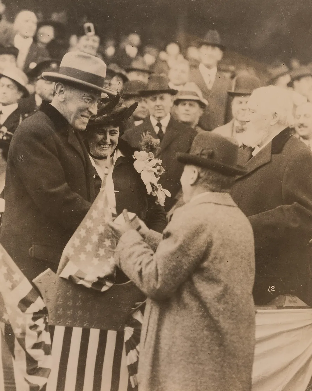 Woodrow and Edith, circa 1919