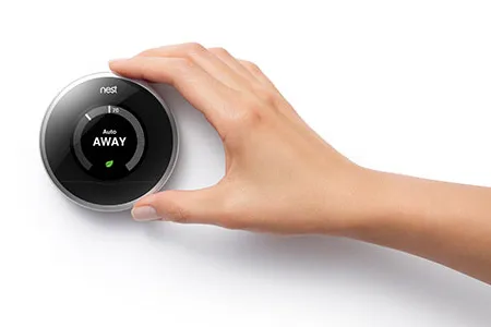 The Nest Learning Thermostat takes an active role in saving energy around the house.