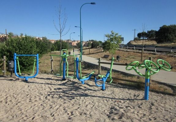 Pull up bars in a park stock photo. Image of stay, trail - 184906608