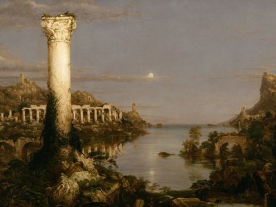Thomas Cole's The Course of Empire: Desolation, 1836