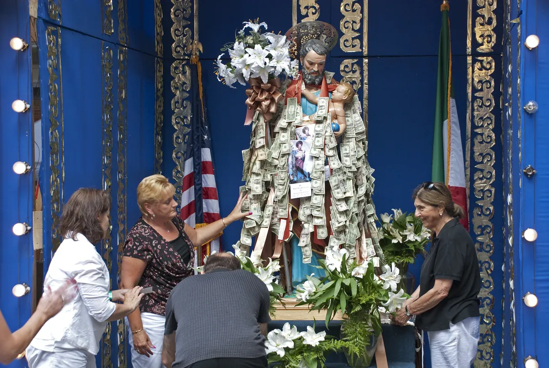 estival in Boston’s historically Italian North End