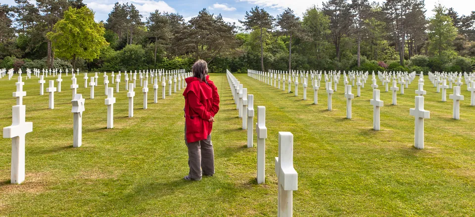  Normandy American Cemetery 