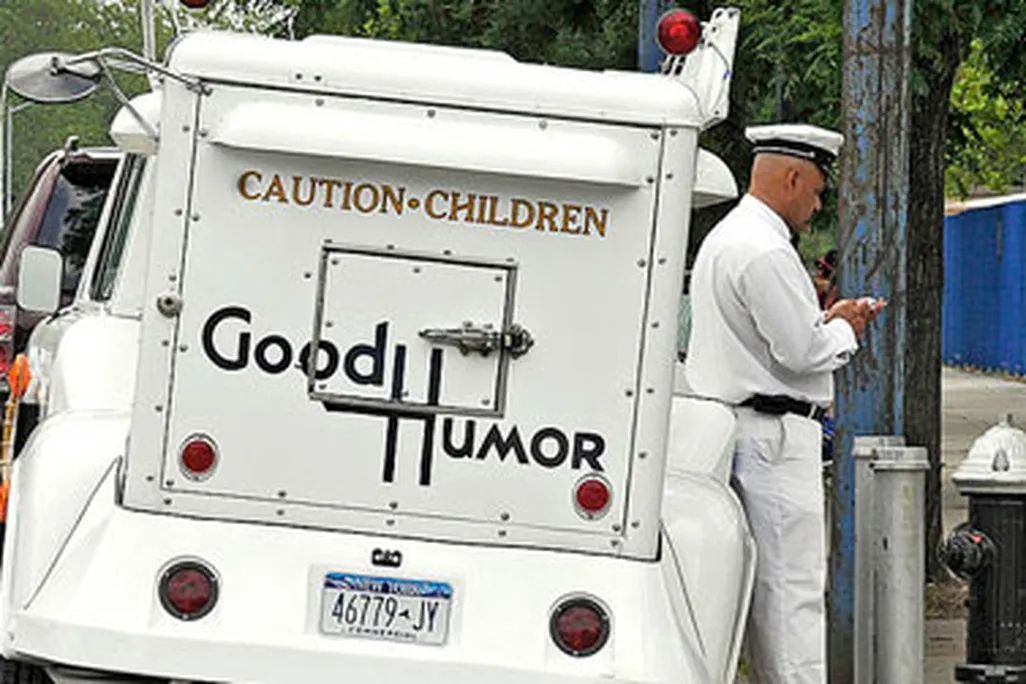 Most of your neighborhood ice cream vendors peaceably sell frozen treats. Good Humor Man.
