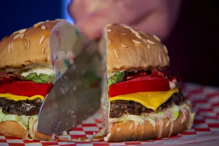 Burger or baked good?