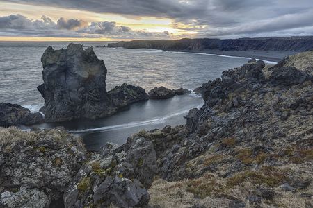 In Iceland, at one end of the 10,000-mile-long Mid-Atlantic Ridge, a visitor could see new crust being born as magma oozes up from the interior.