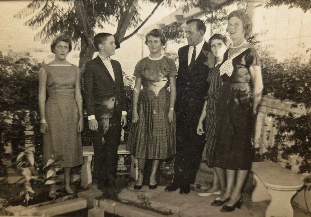 Coolidge family after the war