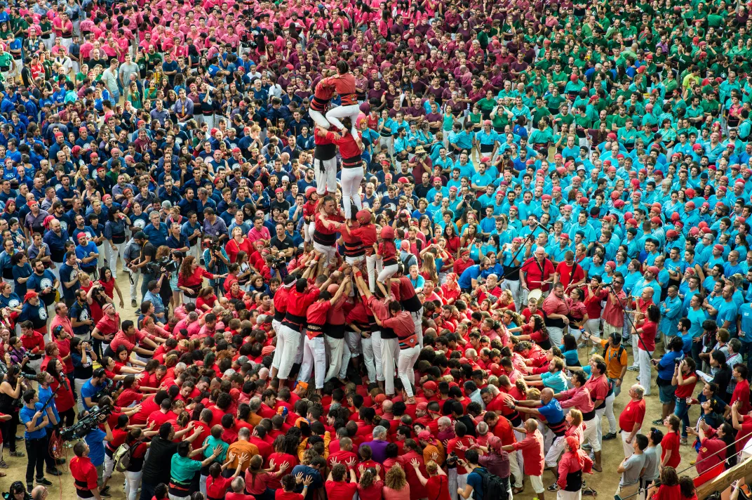 Tarragona Human Towers by  María Ibáñez, Photo Contest