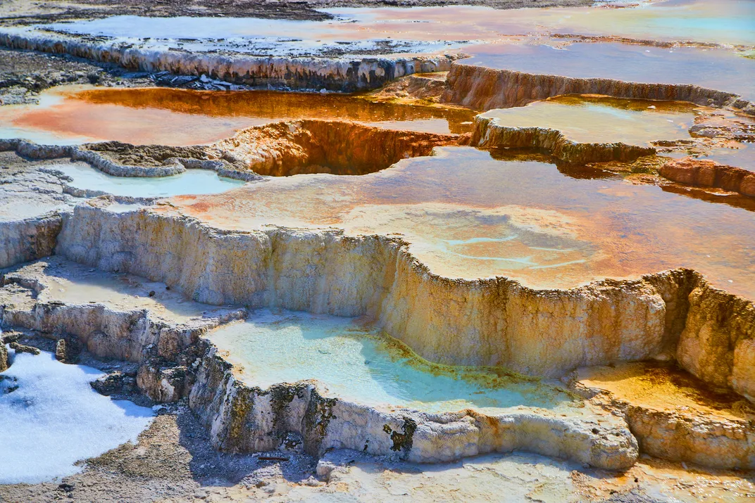 Mammoth Hot Springs, Yellowstone National Park
