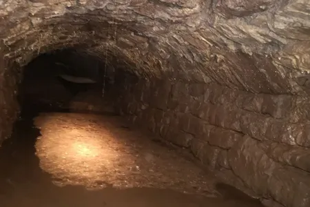 Researchers are still investigating who created the tunnel and why.