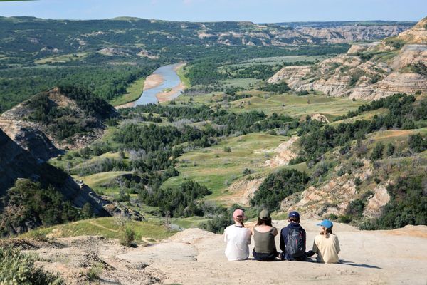 Taking in the scenery at Theodore Roosevelt National Park thumbnail