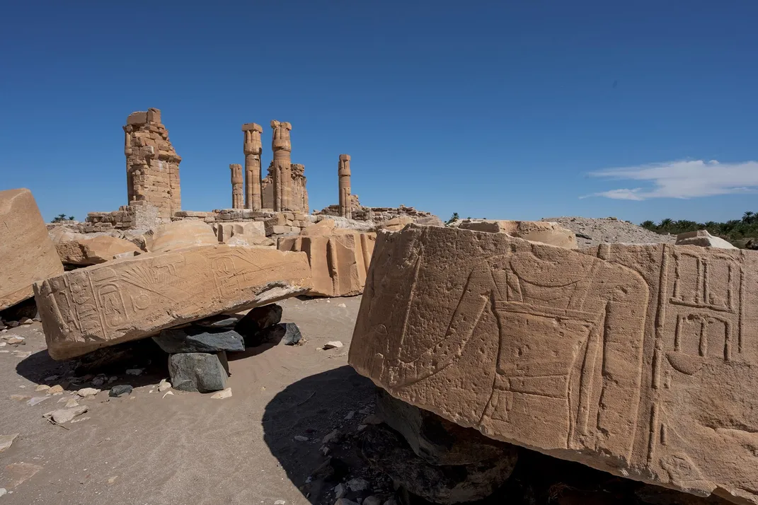 Ruins at the Temple of Soleb