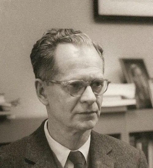 B.F. Skinner at the Harvard psychology department, circa 1950