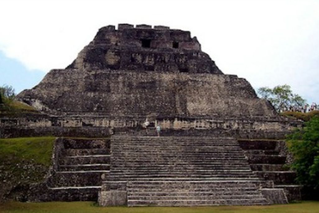Another Mayan Ruin in Belize. Not the one that was destroyed.