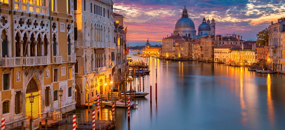  The Grand Canal at dusk 