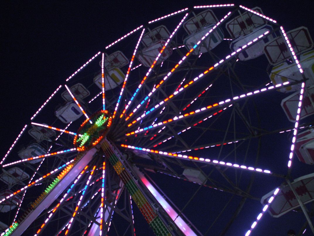 Ferris Wheel at night, Northeast Arkansas District Fair Smithsonian
