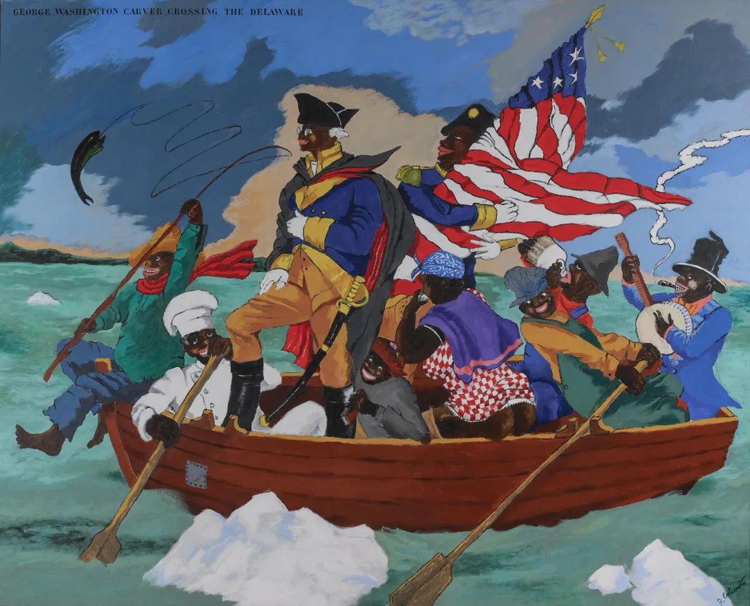 George Washington Carver Crossing the Delaware